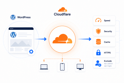 افزودن دامنه به حساب Cloudflare