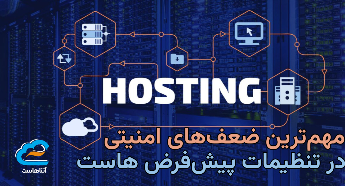 مهم‌ترین ضعف‌های امنیتی در تنظیمات پیش‌فرض هاست